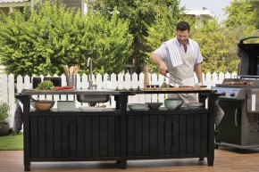 Столик для барбекю 415 Л (Unity Chef 415 L) графит в Снежинске - snezhinsk.mebel24.online | фото 4