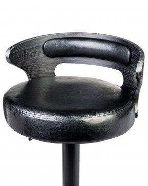Стул барный DOBRIN FRED BLACK, чёрное дерево, чёрный в Снежинске - snezhinsk.mebel24.online | фото 6