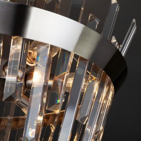 Светильник на штанге TK Lighting Steccato 10111/5 сатин-никель/прозрачный хрусталь Strotskis в Снежинске - snezhinsk.mebel24.online | фото 4