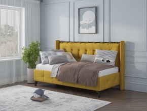 СВЕТЛАНА 3 Кровать линейная (Горчичный) в Снежинске - snezhinsk.mebel24.online | фото