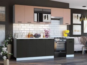 ТЕХНО Кухонный гарнитур 2,6 м Компоновка №3 в Снежинске - snezhinsk.mebel24.online | фото