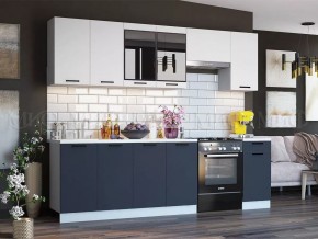ТЕХНО Кухонный гарнитур 2,6 м Компоновка №3 в Снежинске - snezhinsk.mebel24.online | фото 2