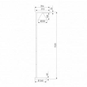 Торшер Elektrostandard Bevel a068473 в Снежинске - snezhinsk.mebel24.online | фото 2