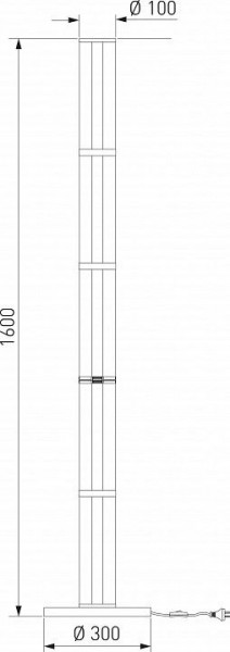 Торшер Eurosvet Stark 80537/1 латунь в Снежинске - snezhinsk.mebel24.online | фото 5