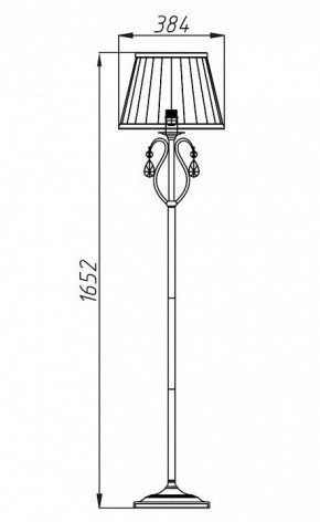 Торшер Maytoni Brionia ARM172-11-G в Снежинске - snezhinsk.mebel24.online | фото 2