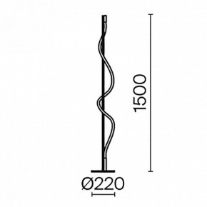 Торшер Maytoni Tau MOD166FL-L15B3K в Снежинске - snezhinsk.mebel24.online | фото 4
