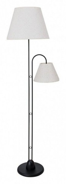 Торшер с подсветкой Arte Lamp Alea A5068PN-2BK в Снежинске - snezhinsk.mebel24.online | фото