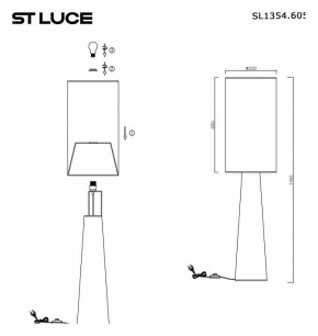 Торшер ST-Luce Jackie SL1354.605.01 в Снежинске - snezhinsk.mebel24.online | фото 5