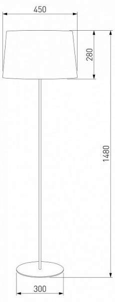 Торшер TK Lighting Maja 2919 Maja в Снежинске - snezhinsk.mebel24.online | фото 2