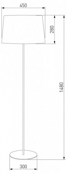 Торшер TK Lighting Maja 2920 Maja Black в Снежинске - snezhinsk.mebel24.online | фото 2