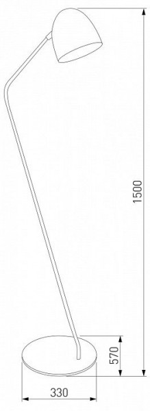 Торшер TK Lighting Soho 5037 Soho Black в Снежинске - snezhinsk.mebel24.online | фото 2