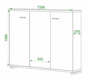 Тумба Домино нельсон ПУ-60-4 в Снежинске - snezhinsk.mebel24.online | фото 2