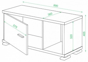 Тумба комбинированная Домино СБ-30/1 в Снежинске - snezhinsk.mebel24.online | фото 3