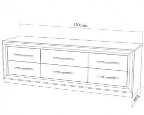 Тумба под ТВ Нобиле КАЯ170 в Снежинске - snezhinsk.mebel24.online | фото 2