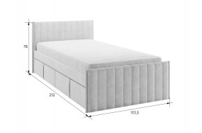ТВИКС Кровать с ящиками 900 в Снежинске - snezhinsk.mebel24.online | фото 2