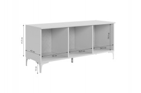 ЗЕФИР Гостиная К2 (белое дерево/черный муар) в Снежинске - snezhinsk.mebel24.online | фото 5