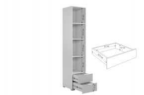 ЗЕФИР Гостиная К2 (белое дерево/черный муар) в Снежинске - snezhinsk.mebel24.online | фото 7